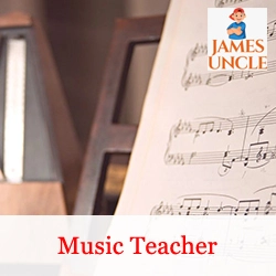 Music teacher Mr. Subrata Dutta in Sarsoona